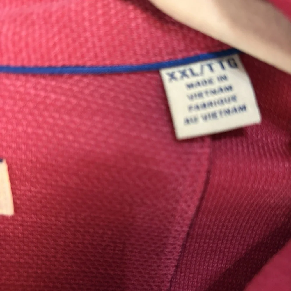 Tommy Bahama‎ Island Zone Polo Shirt Mens Sz XXL Fucshia Logo Lightweight